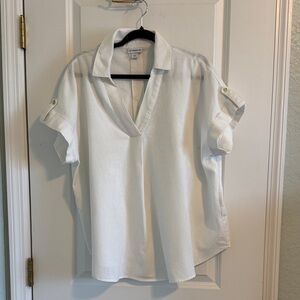 Liz Claiborne White Blouse